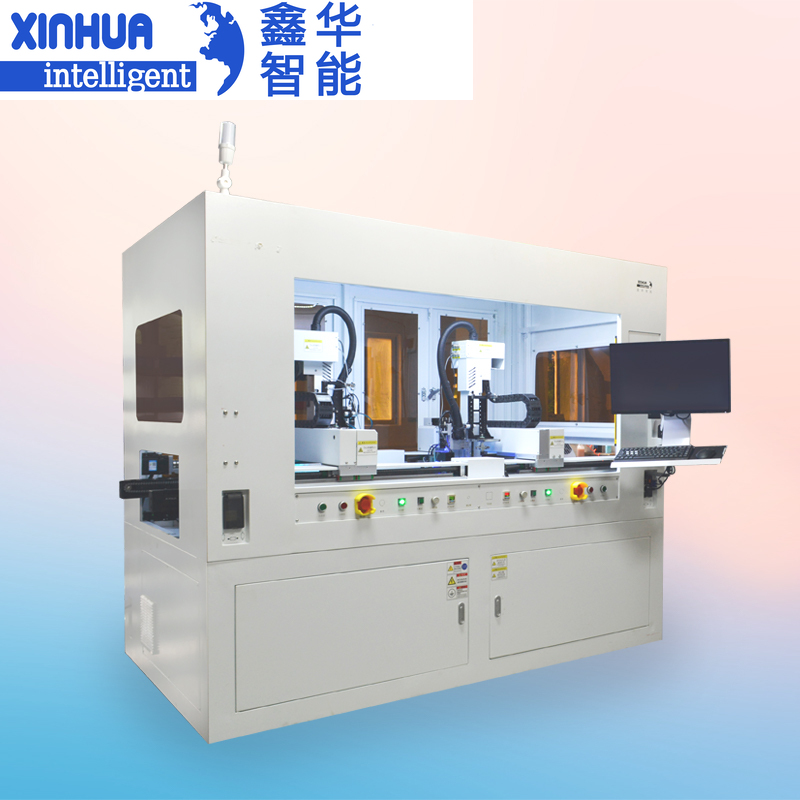 全景视觉点胶机演示视频